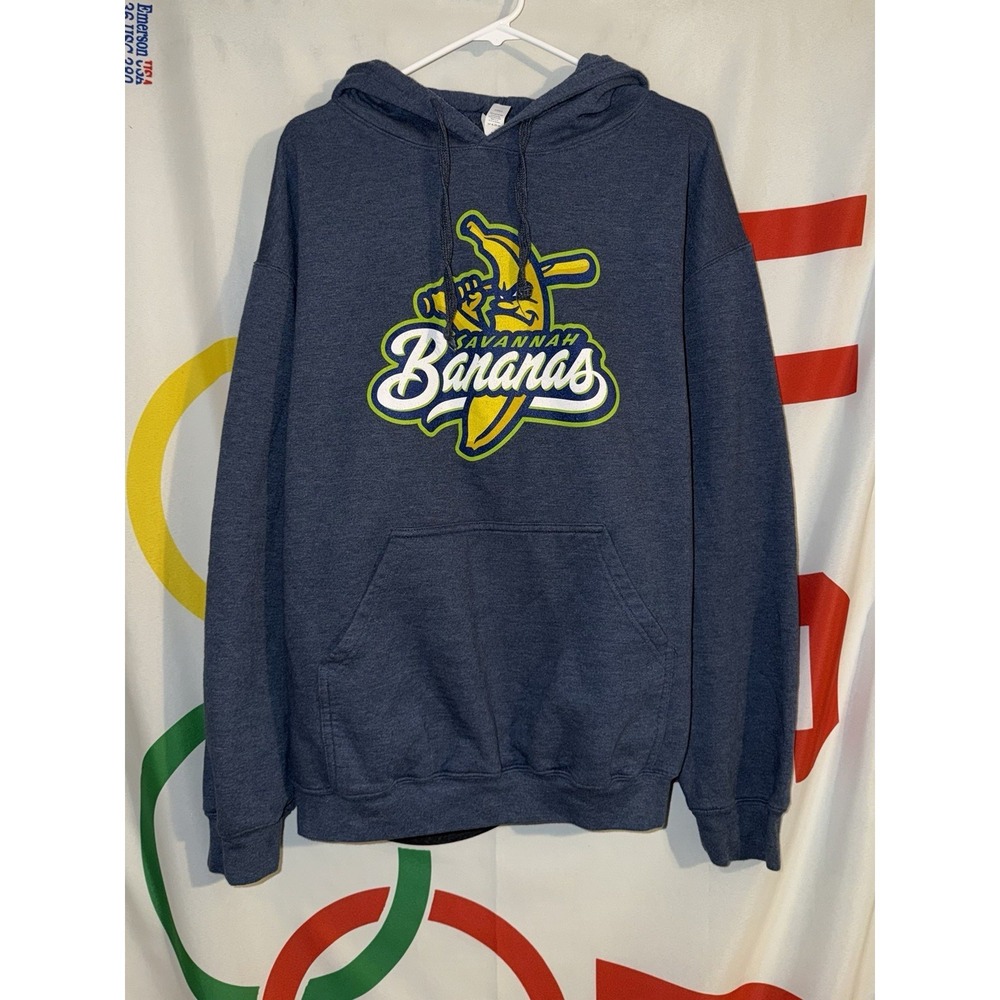 Tultex Savannah Bananas Baseball Hoodie Mens XL